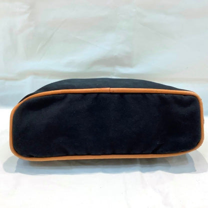 Hermes Herms Bolide Pouch Gm Black Canvas Kb-9530