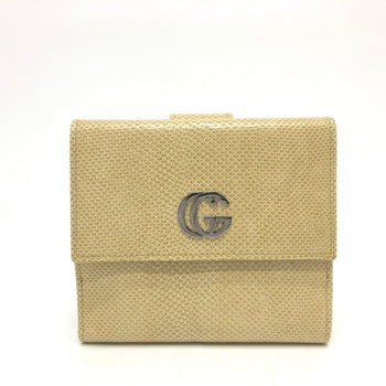 Gucci Gg Marmont Logo Double Hook Bi-Fold Wallet Compact Leather