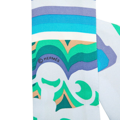 Hermes Herms Twilly Brides De Gala Shadow Scarf