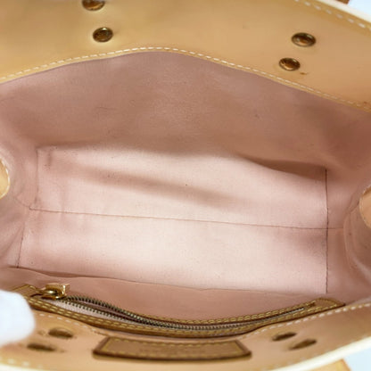 Louis Vuitton Vernis Reed Pm Handbag M91306 Marshmallow Pink