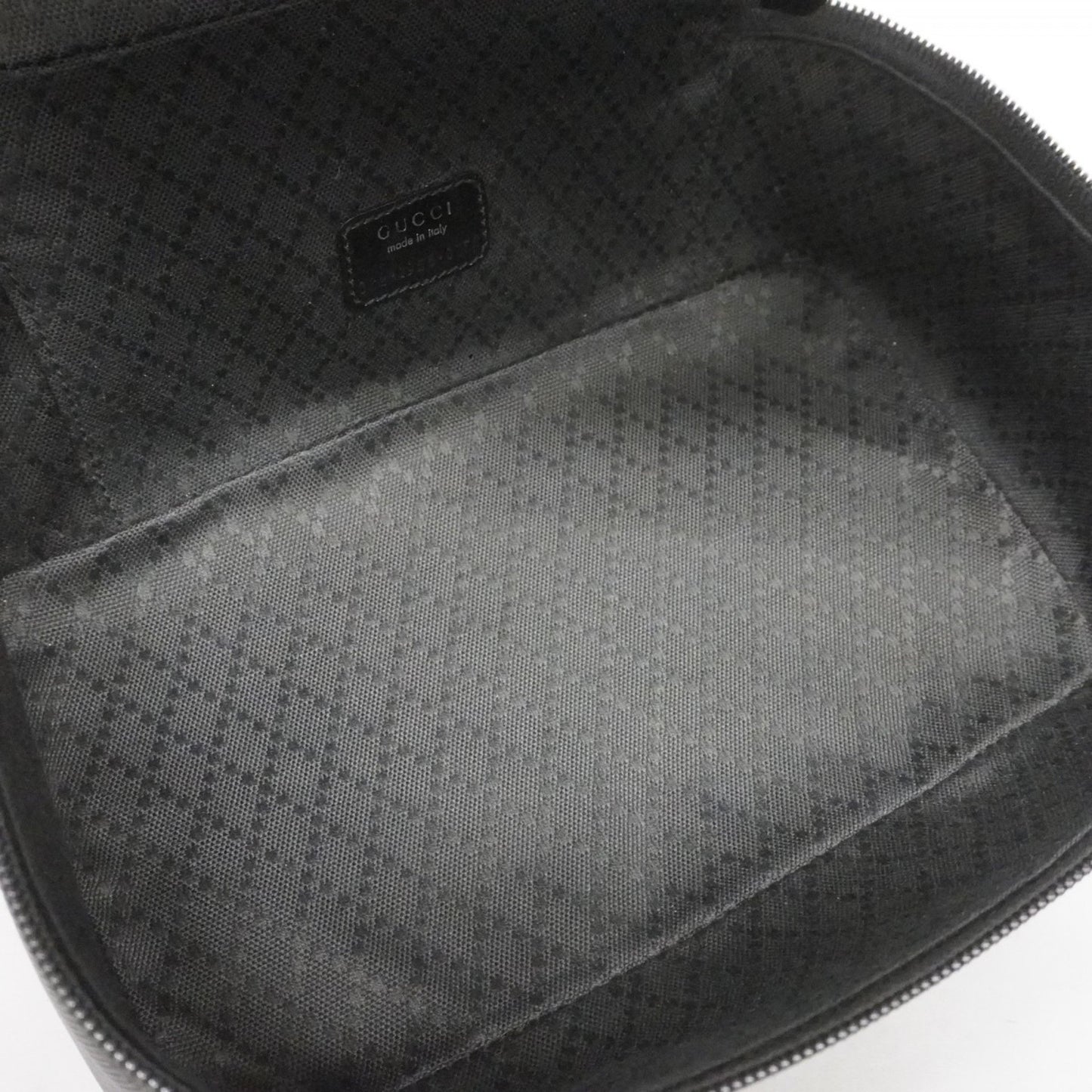 Gucci Bamboo Vanity Bag 032 1956 0150 Nylon Black