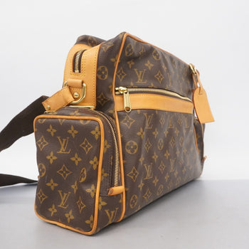Louis Vuitton Monogram Saxophone Wash Shoulder Bag M92967 Brown