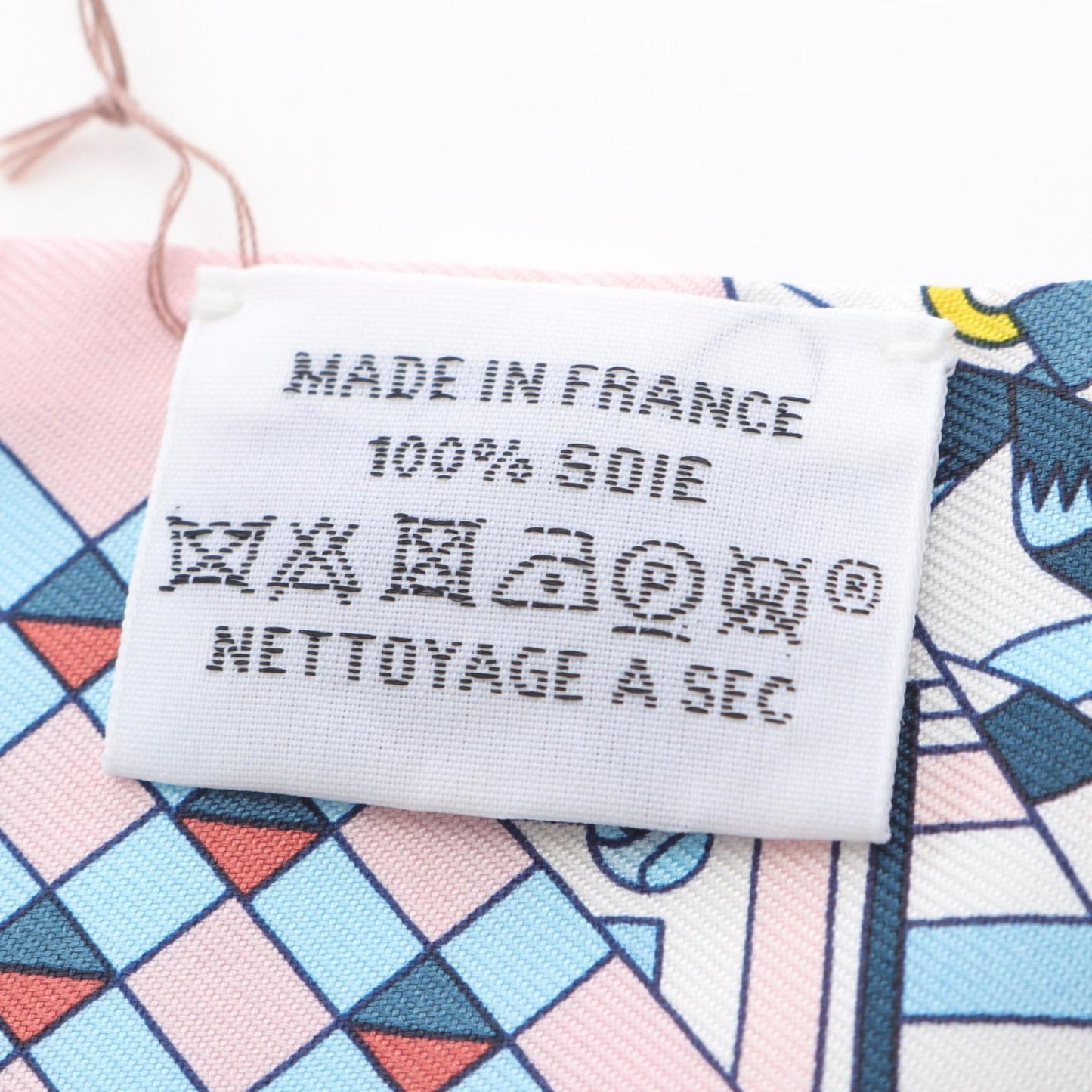 Hermes Hermes Twilly De Lombrelle Aux Duels Vieux Scarf Silk