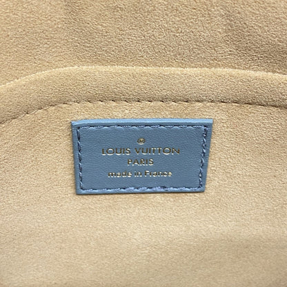 Louis Vuitton Damier Giant Troca Pm Shoulder Bag M59115 Glacier Blue