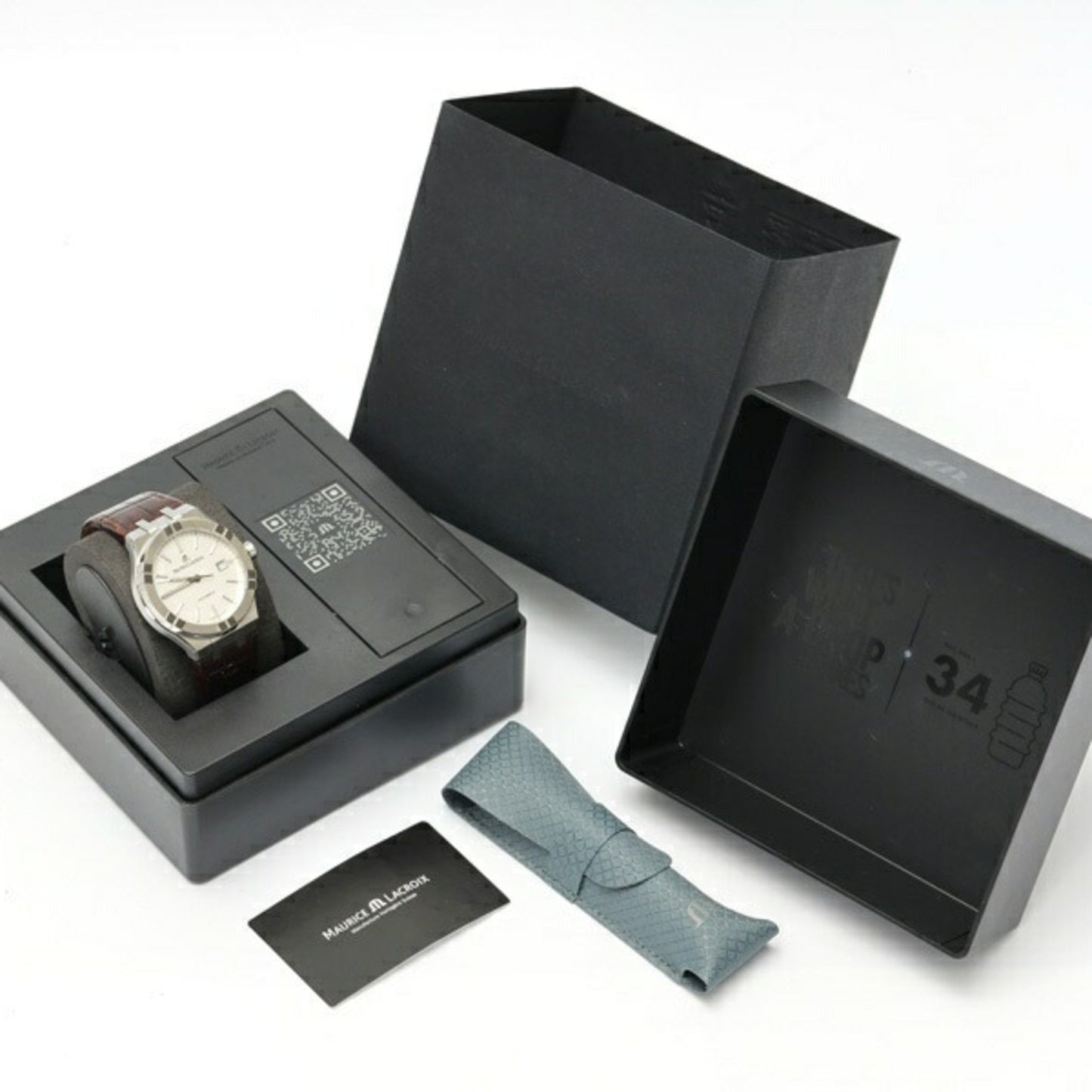 Maurice Lacroix Icon Automatic Date Ai6008-Ss001-130-1 Watch A-158761