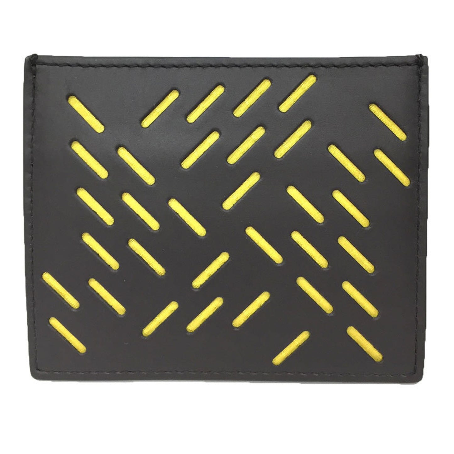 Bottega Veneta Business Card Holder Case Dark Brown Leather Bottega Wallet