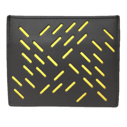Bottega Veneta Business Card Holder Case Dark Brown Leather Bottega Wallet