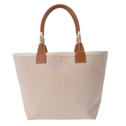 Hermes Steeple 28 Ecru/Gold B Stamp (Circa 2023) Women'S Toile/Swift Handbag