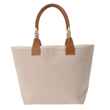 Hermes Steeple 28 Ecru/Gold B Stamp (Circa 2023) Women'S Toile/Swift Handbag