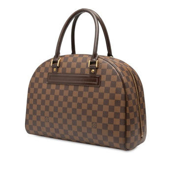Louis Vuitton Damier Nolita Handbag N41455 Brown Leather