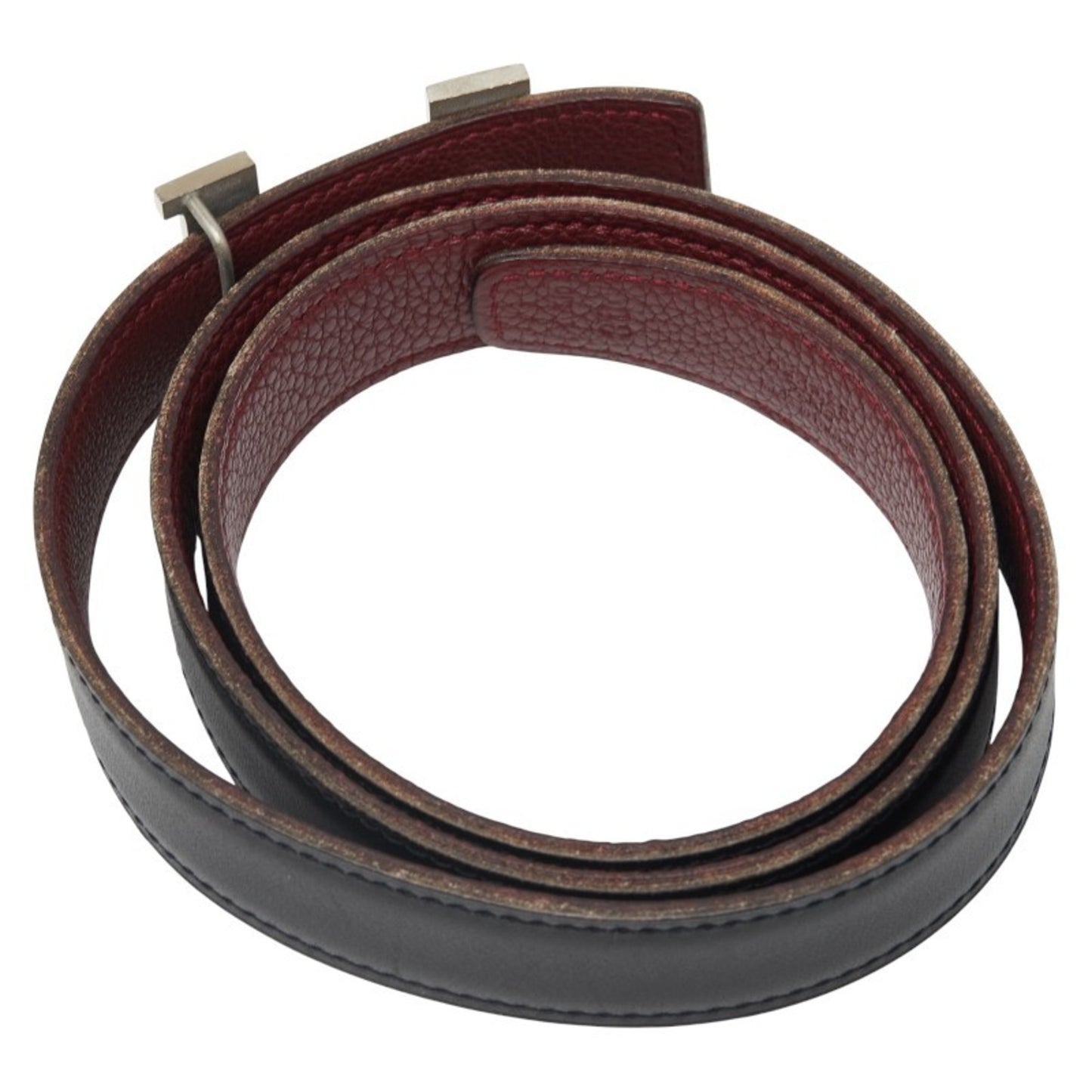 Hermes Herms Constance H-Buckle Reversible Belt