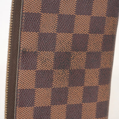 Louis Vuitton Damier Zippy Wallet N60015 Ebene Long