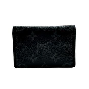 Louis Vuitton M61696 Organizer De Poche Monogram Card Case Wallet Black