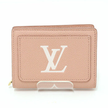 Louis Vuitton Portefeuille-K Monogram Empreinte Leather Pink M81649 Small Wallet Lv