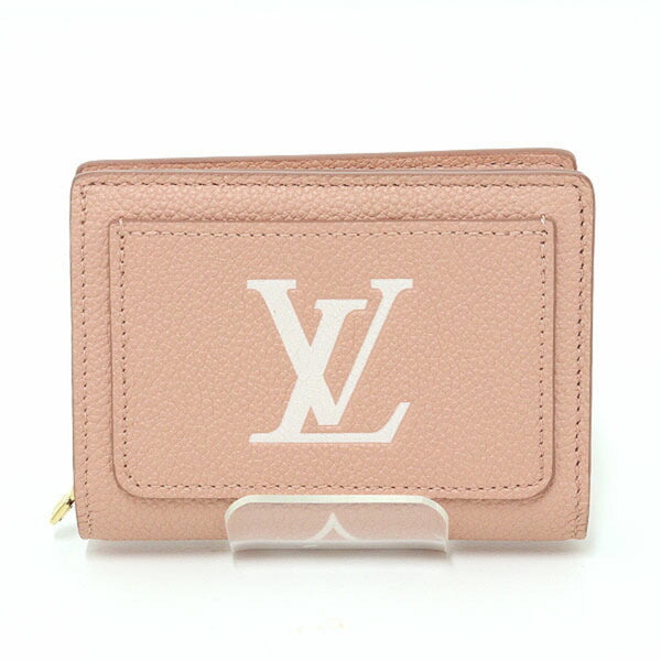 Louis Vuitton Portefeuille-K Monogram Empreinte Leather Pink M81649 Small Wallet Lv