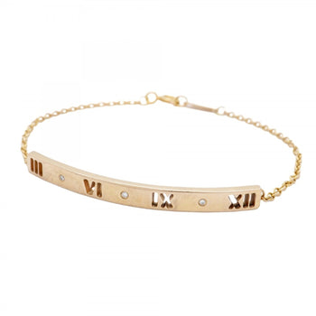 Tiffany Atlas Bar 3Pd Bracelet In 18K Pink Gold