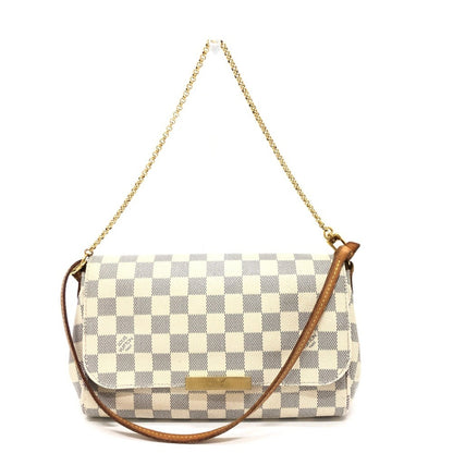 Louis Vuitton N41275 Damier Azur Favorite Mm 3-Way Bag