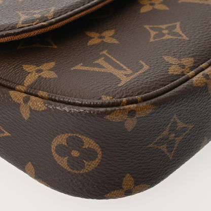 Louis Vuitton Monogram Wallet On Chain Ivy Brown M82509