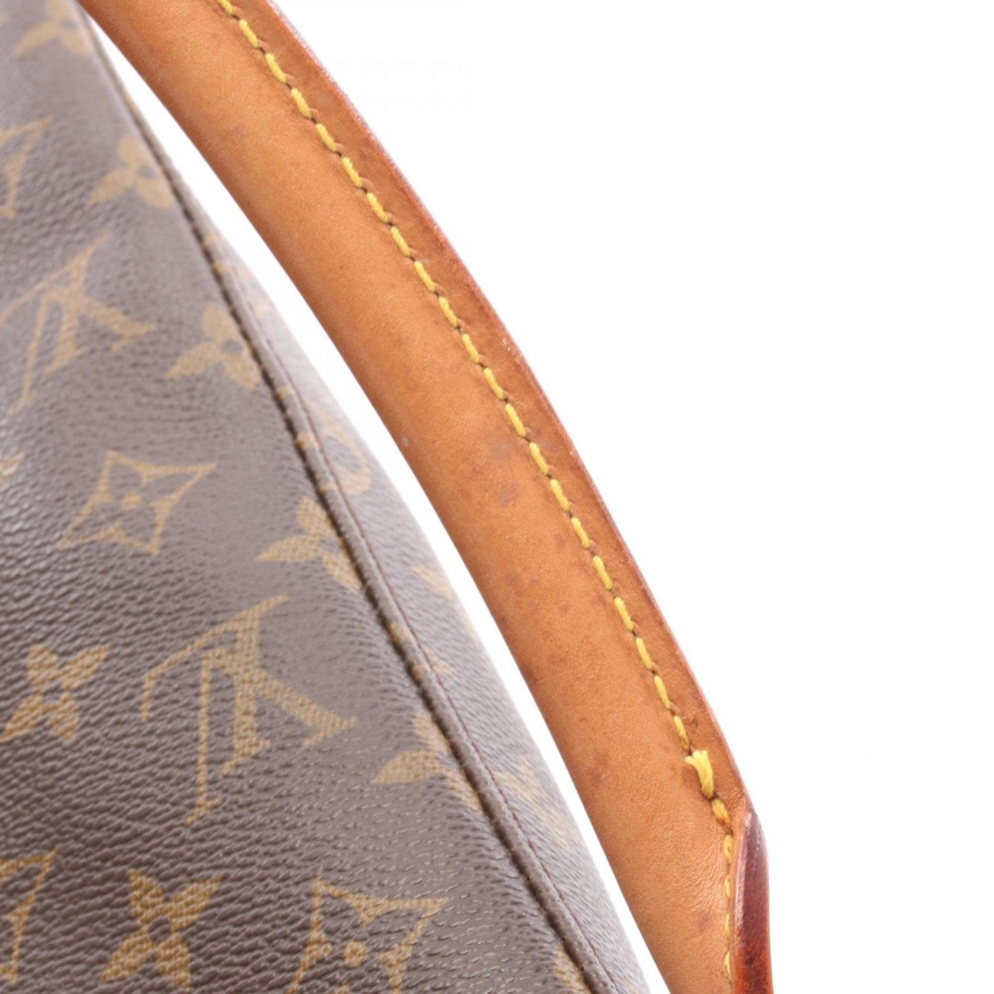 Louis Vuitton Louis Vuitton Looping Gm Shoulder Bag Coated Canvas Leather Monogram