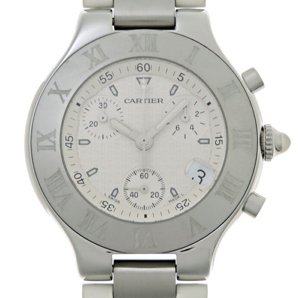 Cartier 21 Chronoscaph Watch Lm