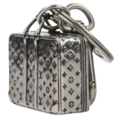 Louis Vuitton The Sirius Travel Monogram Bag Charm Key Ring M62717 Silver Color