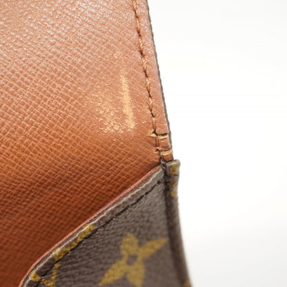Louis Vuitton Monogram Cartouchiere Mm Shoulder Bag M51253 Brown