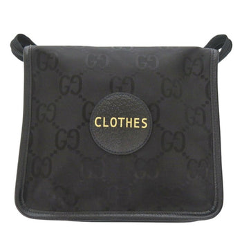 Gucci Off The Grid Small Backing 674801 Nylon Canvas/Leather Black Travel Pouch 1685Gucci