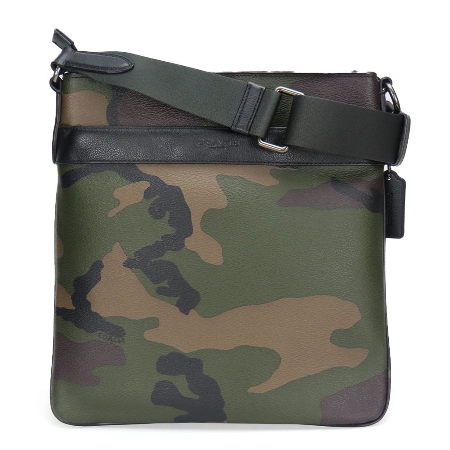 Coach Shoulder Bag F59894 Leather Camouflage