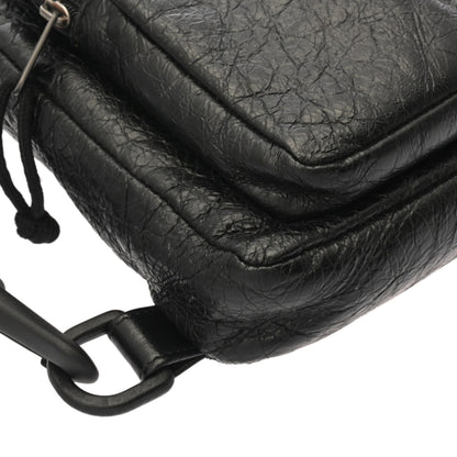 Balenciaga Explorer Black Unisex Leather Body Bag