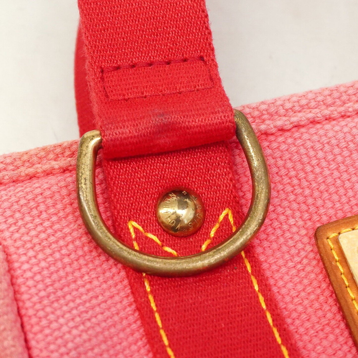 Louis Vuitton Antigua Cabas Pm Handbag M40088 Rose