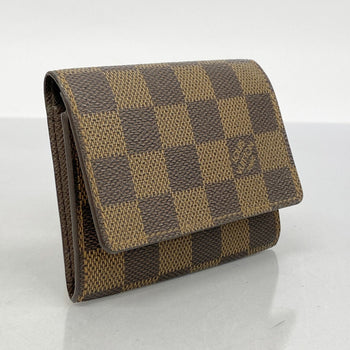 Louis Vuitton Damier Envelope Carte De Visite Business Card Holder N62920 Ebene