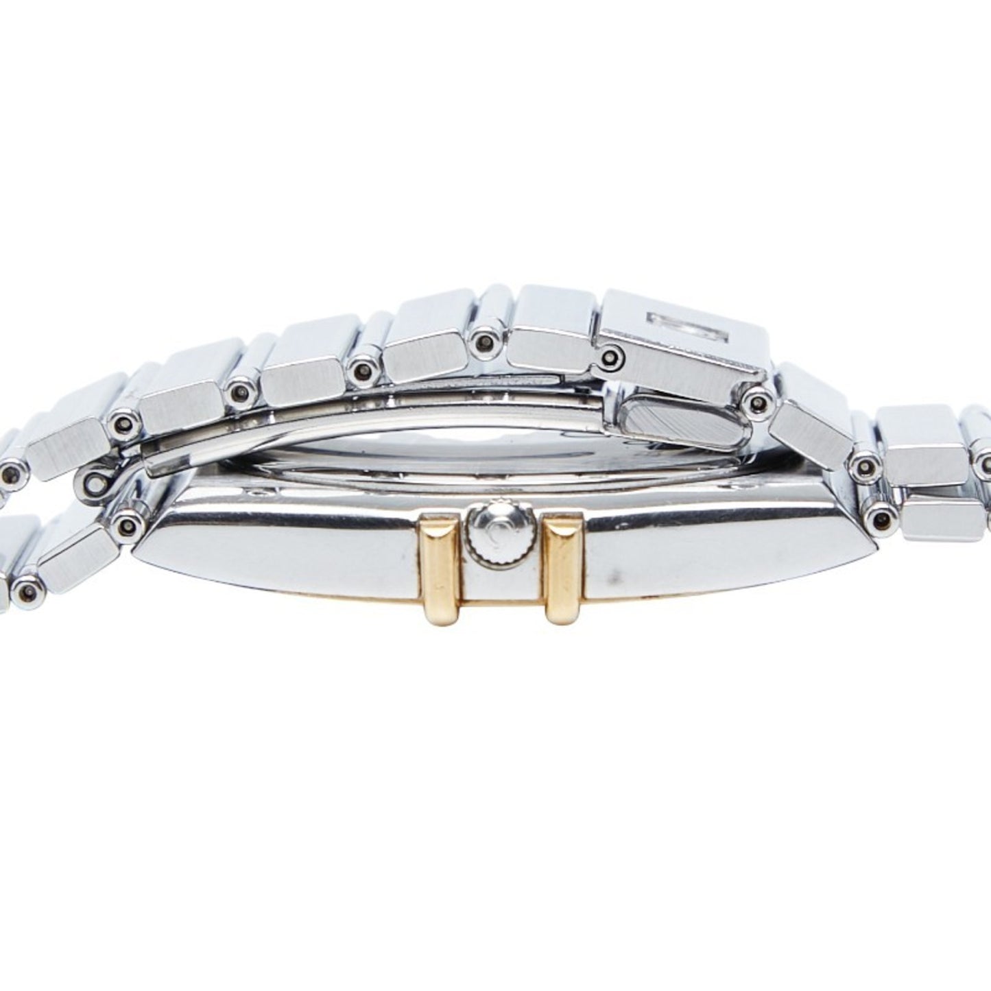 Omega Constellation Quartz Watch With Gold Dial