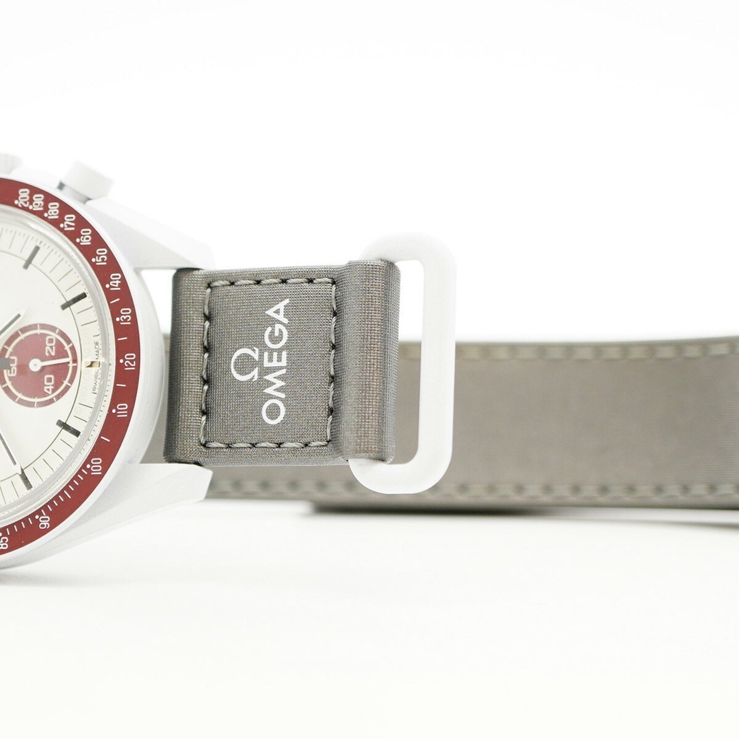 Swatch X Omega Mission To Pluto So33M101 White Dial