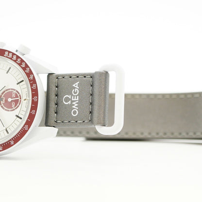 Swatch X Omega Mission To Pluto So33M101 White Dial