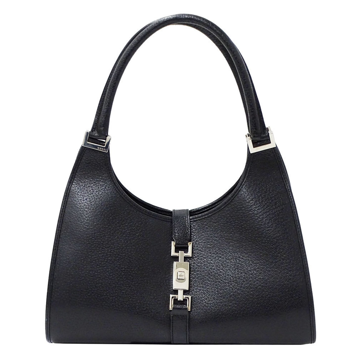 Gucci Jackie Leather Handbag In Black (002-1067)