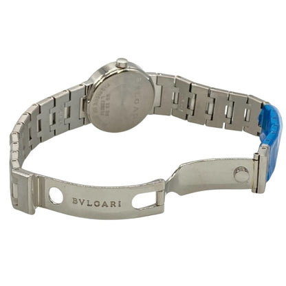 Bvlgari Bb23Ss Wristwatch Quartz Black Dial Ss