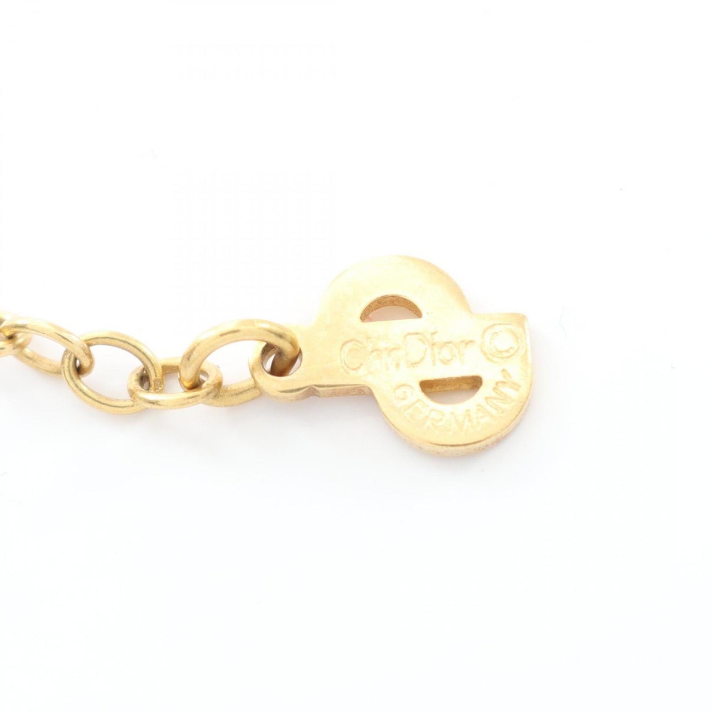 Christian Dior Dior Cd Logo Necklace