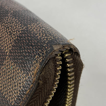 Louis Vuitton Damier Zippy Wallet N60015 Ebene Long