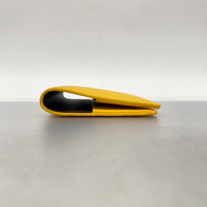 Louis Vuitton Monogram Taurillon Notebook Cover Pm Emily Gi1210 Saffron Yellow