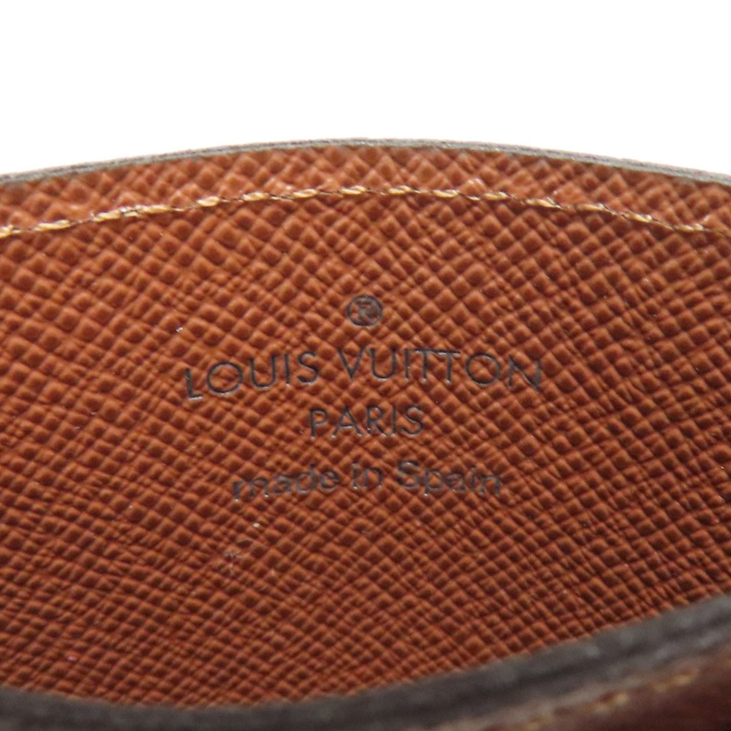 Louis Vuitton M61733 Porte Carte Sample Business Card Case In Monogram Canvas