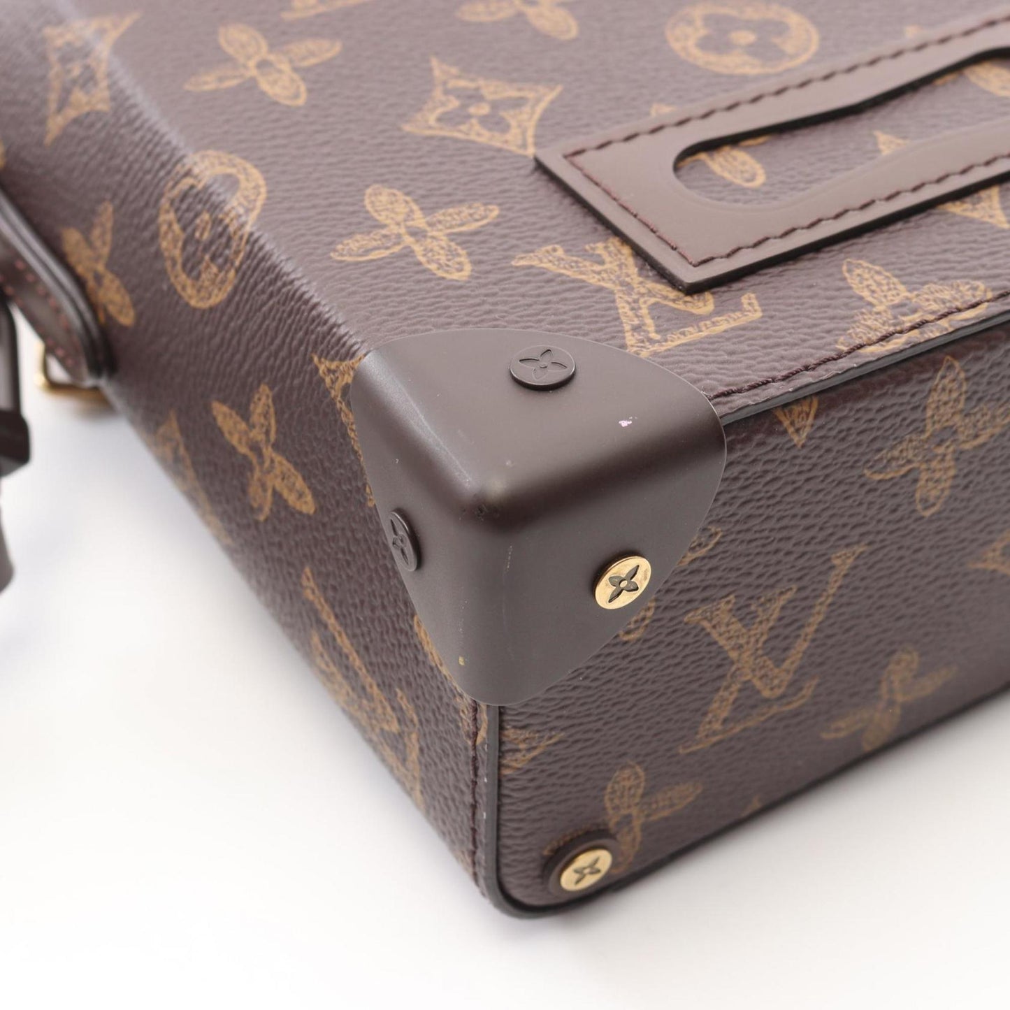 Louis Vuitton Vertical Box Trunk Handbag