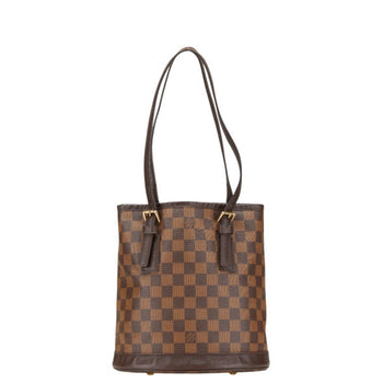 Louis Vuitton Damier Mare Tote Bag/Shoulder Bag N42240 Brown Leather