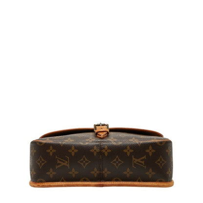 Louis Vuitton Monogram Sologne Crossbody Shoulder Bag M42250 Brown Leather