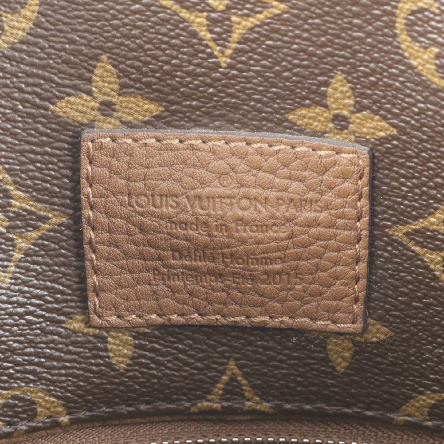 Louis Vuitton Monogram Zipped Tote Avane M50146 Leather Shoulder Bag