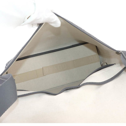 Goyard Capetien Mm Shoulder Bag In Pvc And Leather