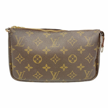 Louis Vuitton Monogram Pochette Accessoires M51980 Brown