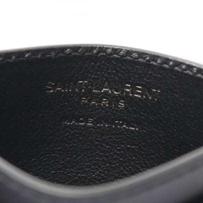 Saint Laurent Tiny Cassandra Business Card Holder/Card Case Leather