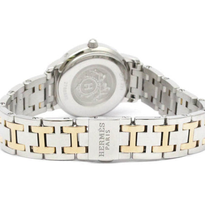 Hermes Clipper Pink Gold Plated Steel