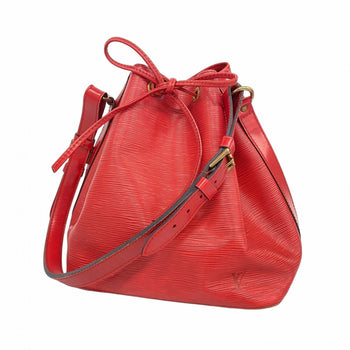 Louis Vuitton Epi Petit Noe Shoulder Bag M44107 Castilian Red