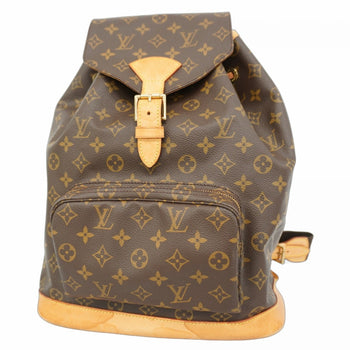 Louis Vuitton Monogram Montsouris Gm Backpack M51135 Brown